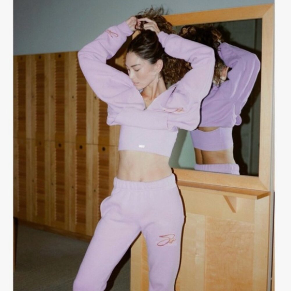 SET ACTIVE SWEATPANTS LOS ANGELES EDITION in Posh (Lilac) S - Picture 9 of 9
